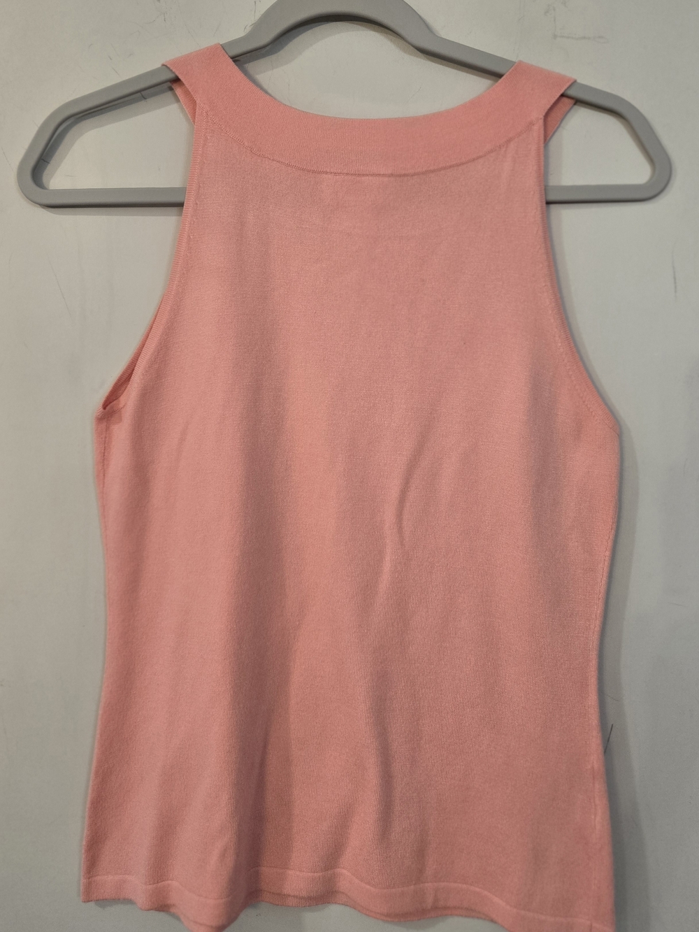 LOFT Pink Coral Sleeveless Halter Style Tank Top. Pristine Condition. - Picture 4 of 8